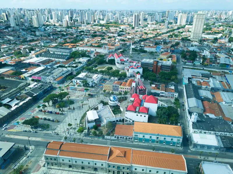 Vista urbana de Fortaleza, Ceará — terapia de casal em Fortaleza