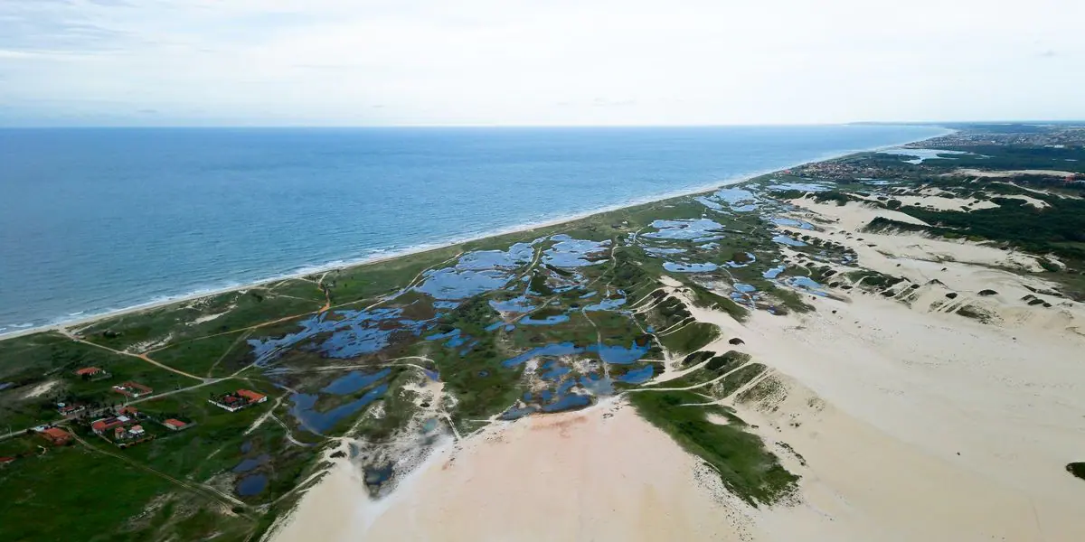 Paisagem costeira de Fortaleza — terapia de casal em Fortaleza